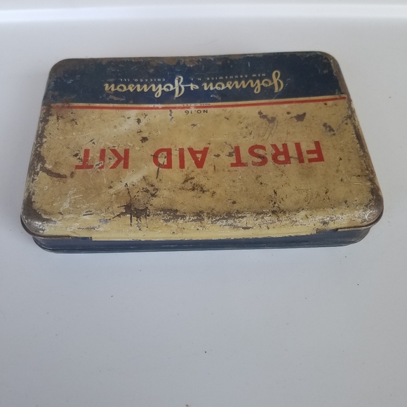 First Aid Kit Johnson & Johnson No. 16 Metal Box N - Picture 5 of 12